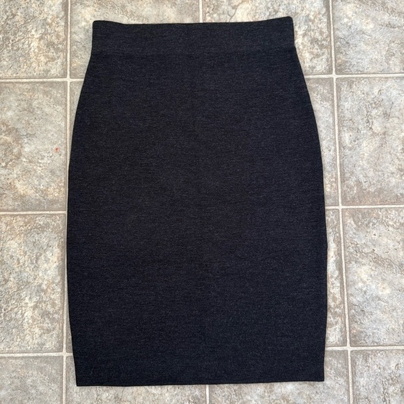NWT Winser London Milano 100% Merino Wool Career office Pencil Skirt Grey Small - Picture 7 of 13